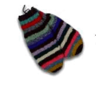 Multi-coloured Mitts